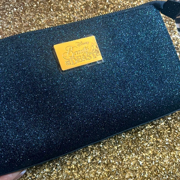 Disney Handbags - Disney Beauty and The beast clutch bag.